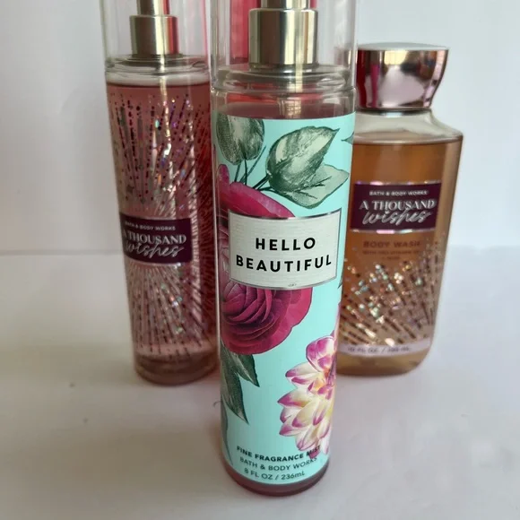 Bath & Body Works Mixed Lot (4) 1 Shower Gel, 3 Fragrance Mist, - Picture 6 of 10